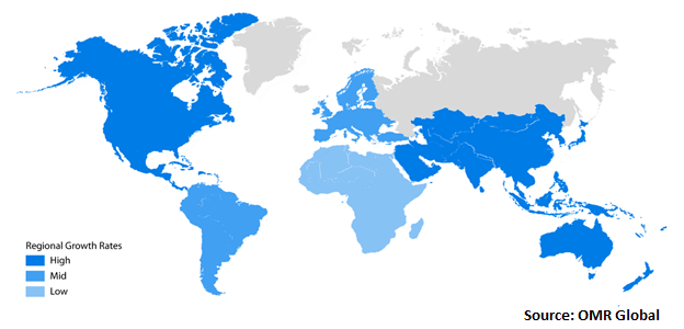  Global Connected Logistics Market Share by Region