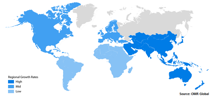 Global Medical Implant Market Growth, by Region