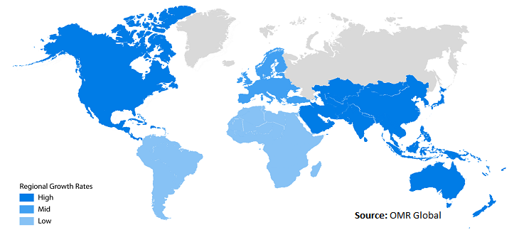 Augmented Reality Market Growth by Region