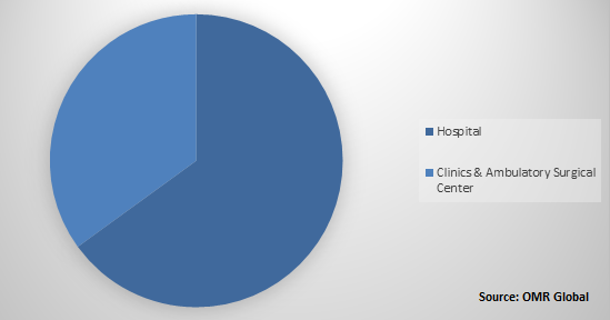 Depth of Anesthesia Monitoring Market Share by End-User