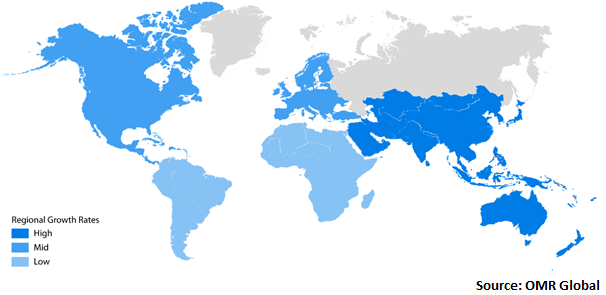 Global DXP Market Share by Region
