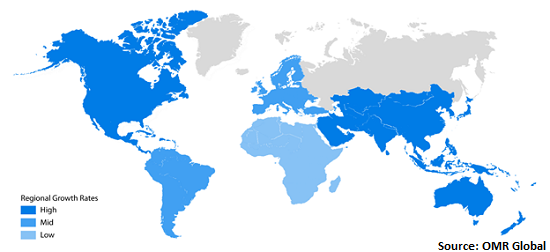  Global Hadoop Market Share by region 