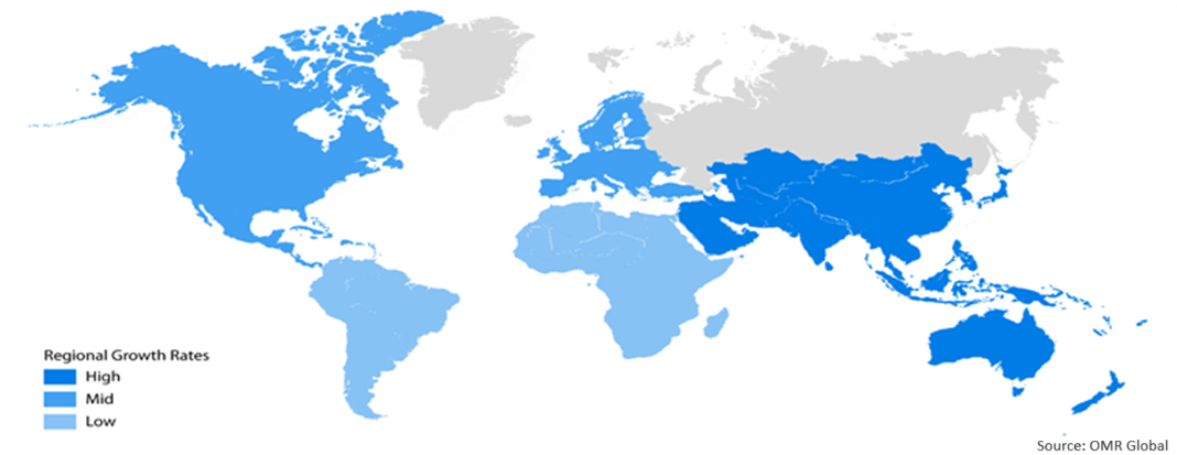 Global Cognitive Operation Market Growth, by Region