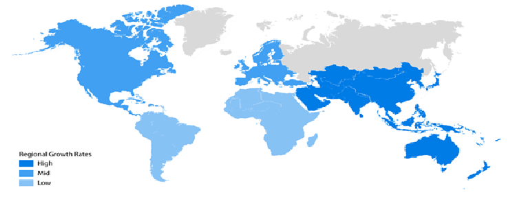 Global Commercial Aircraft MRO Market Growth by Region