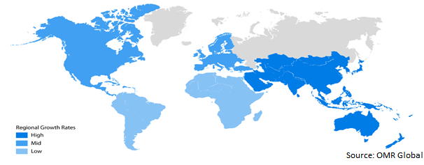 Global FDP Market Growth by Region