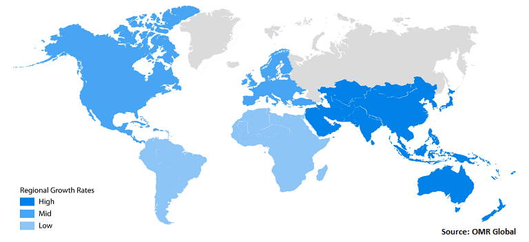 Global High-Temperature Sealants Market, by Region