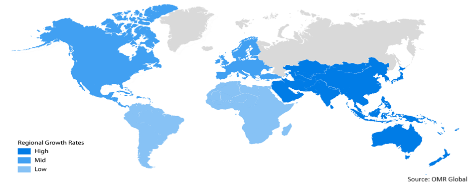 global solid epoxy coating market growth by region