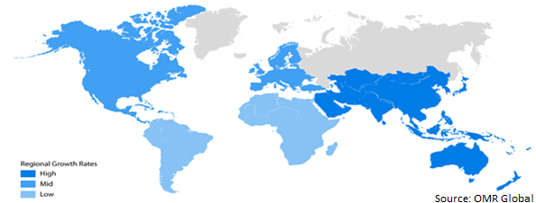 global cyclotron market growth, by region