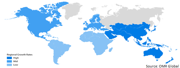 global wireless network security market growth, by region